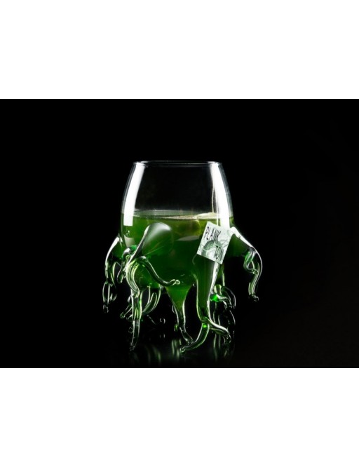 Vaso Algas Verdes_Arte Líquido