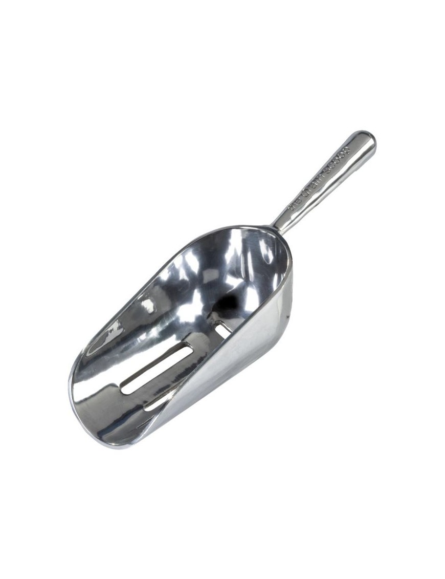 Pala hielo acero Inox 21x6,5cm Perforada_Arte Líquido